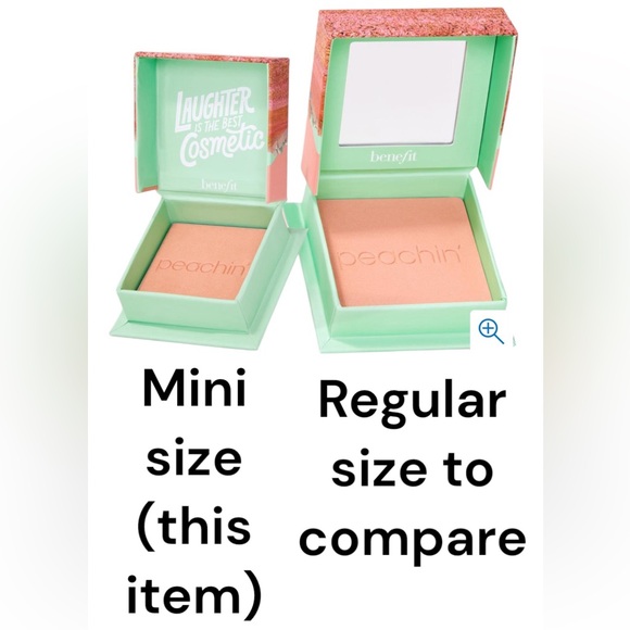 Benefit Cosmetics Peachin’ Golden Nectar Blush golden peach soft-shimmer finish - Picture 7 of 9